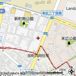 ライオンズマンション小作周辺の地図