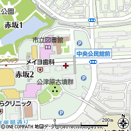 千葉信用金庫赤坂支店周辺の地図