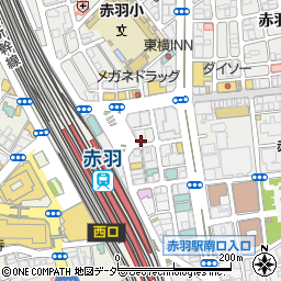歌広場 赤羽東口駅前店周辺の地図