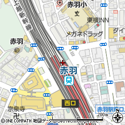 韓国家庭料理 チェゴヤ 赤羽店周辺の地図