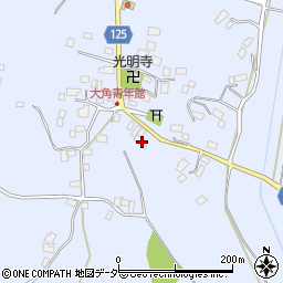 千葉県香取市大角680周辺の地図