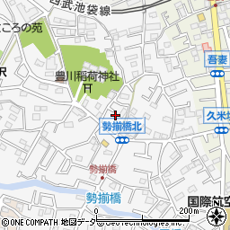 埼玉県所沢市久米372-20周辺の地図