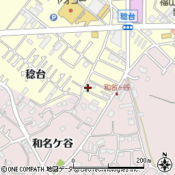 千葉県松戸市稔台1122-4周辺の地図