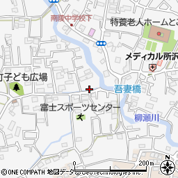 埼玉県所沢市久米2012周辺の地図