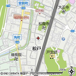 千葉県松戸市松戸1524周辺の地図
