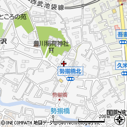 埼玉県所沢市久米372-4周辺の地図