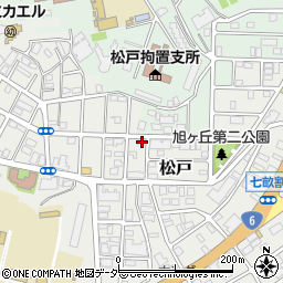 千葉県松戸市松戸1030周辺の地図