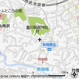 埼玉県所沢市久米410-8周辺の地図