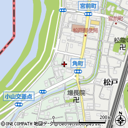 千葉県松戸市松戸1700周辺の地図