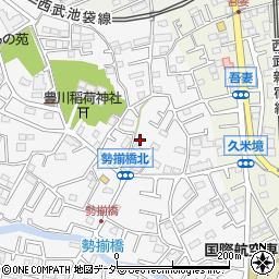 埼玉県所沢市久米370-6周辺の地図