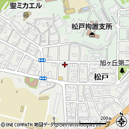 千葉県松戸市松戸1021周辺の地図