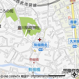 埼玉県所沢市久米372-21周辺の地図