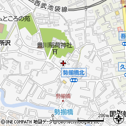 埼玉県所沢市久米410-18周辺の地図