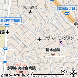 松沢荘周辺の地図