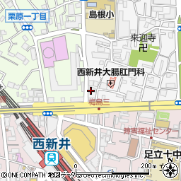 株式会社日本建設警備周辺の地図