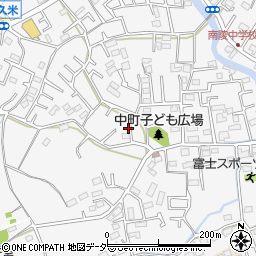 埼玉県所沢市久米1971周辺の地図