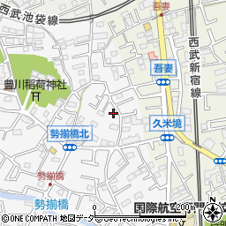 埼玉県所沢市久米377-3周辺の地図