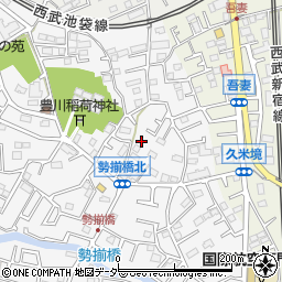 埼玉県所沢市久米370-1周辺の地図