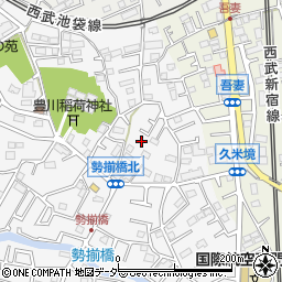 埼玉県所沢市久米375-16周辺の地図