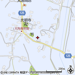 千葉県香取市大角718周辺の地図
