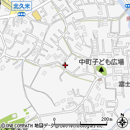 埼玉県所沢市久米1963-4周辺の地図