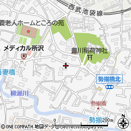 埼玉県所沢市久米1573-4周辺の地図