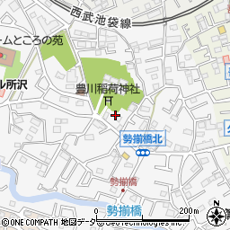 埼玉県所沢市久米410-23周辺の地図