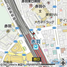リトルマーメイド JR東日本ホテルメッツ赤羽店周辺の地図