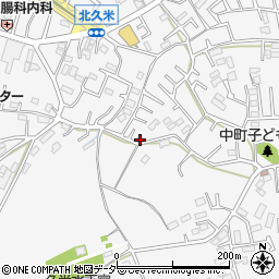 埼玉県所沢市久米2144-3周辺の地図