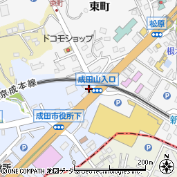 ａｐｏｌｌｏｓｔａｔｉｏｎ成田ＳＳ周辺の地図