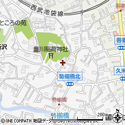 埼玉県所沢市久米410-11周辺の地図