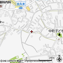埼玉県所沢市久米2144-4周辺の地図