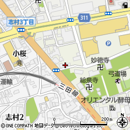 浅倉内科クリニック周辺の地図