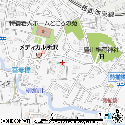 埼玉県所沢市久米1572-14周辺の地図