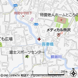 埼玉県所沢市久米1560周辺の地図