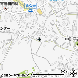 埼玉県所沢市久米2145-3周辺の地図