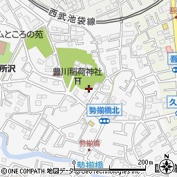 埼玉県所沢市久米410-15周辺の地図