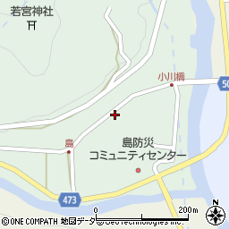 長野県木曽郡上松町小川3106-1周辺の地図