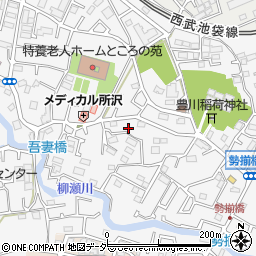 埼玉県所沢市久米1572-13周辺の地図