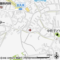 埼玉県所沢市久米2145-25周辺の地図