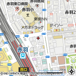 みずほ銀行赤羽支店周辺の地図