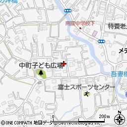 埼玉県所沢市久米2001周辺の地図