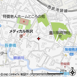 埼玉県所沢市久米1573-1周辺の地図