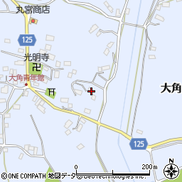 千葉県香取市大角727周辺の地図