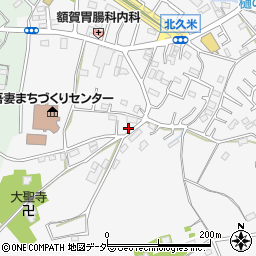 埼玉県所沢市久米2258-1周辺の地図