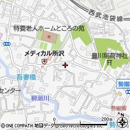 埼玉県所沢市久米1572-1周辺の地図