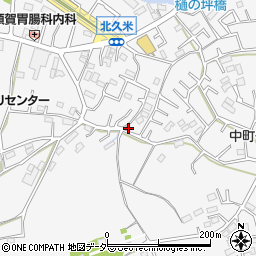埼玉県所沢市久米2147-7周辺の地図