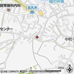 埼玉県所沢市久米2147周辺の地図