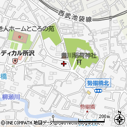 埼玉県所沢市久米1580周辺の地図