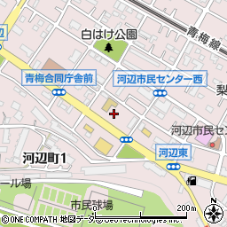 東京都青梅市河辺町6丁目12周辺の地図